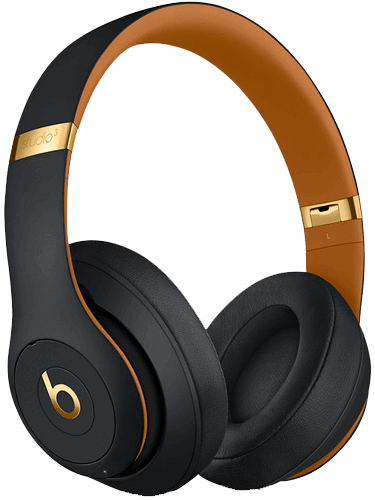 Night Black Headphones